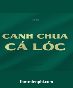 Việt hóa font UTM Brewers KT