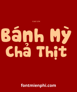 Việt hóa font UTM Cookies