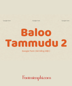 Font Baloo Tammudu 2