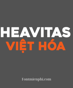 Font Việt hóa 1FTV Heavitas