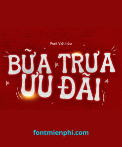 Font Việt Hóa 1FTV VIP Fruits Delight - Sắc Màu Tươi Mát Của Thiên Nhiên