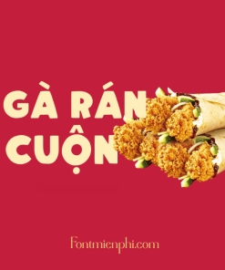 Font Việt hóa 1FTV VIP Hamberger