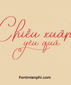 Font Việt hóa 1FTV VIP Daughter ,font tết