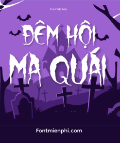 Việt hóa font 1FTV VIP Ghoulies kiểu Halloween - Phông Chữ Halloween Kinh Dị Đỉnh Cao