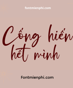 Font Việt hóa 1FTV VIP Gillastone