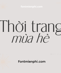 Font Việt hóa 1FTV VIP Alisheia