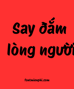 Font Protest Riot Font việt hóa tiếng Việt